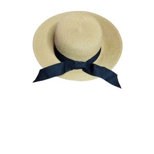 Furtalk women's sun hat black tan size OS
